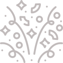 Illustration de confettis festifs